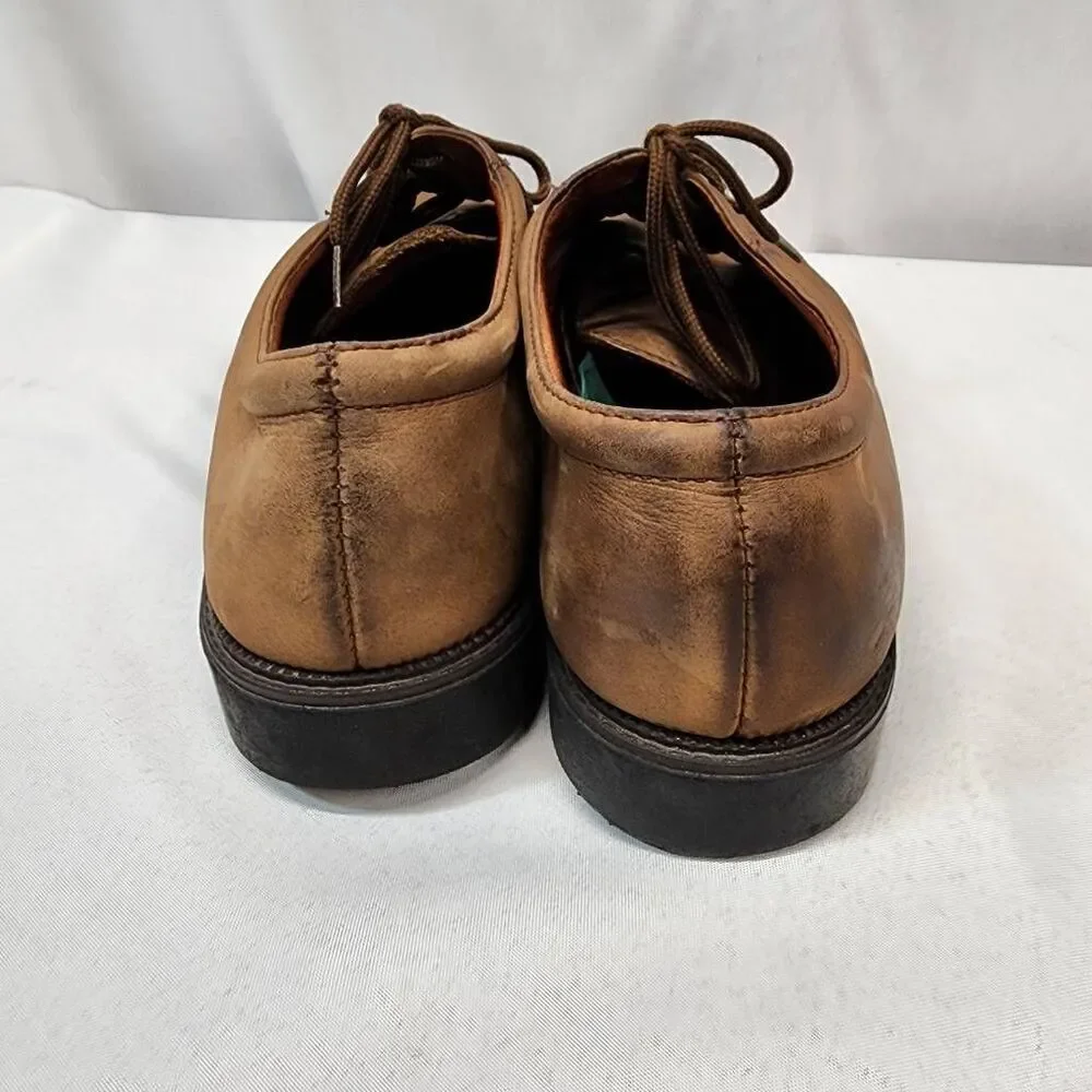 Nunn Bush Portland Men's Brown Leather Lace Up Oxfords 83884-02 Size 11 M